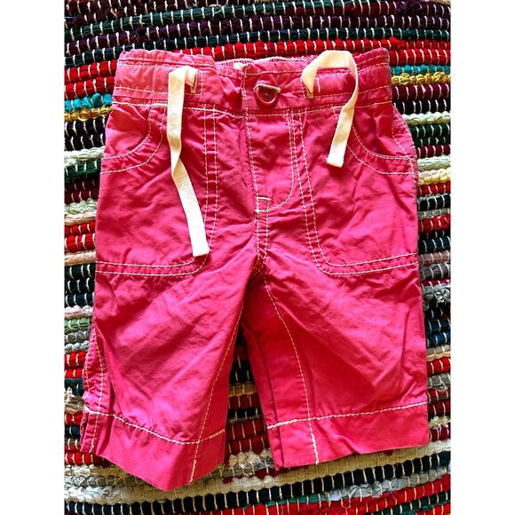 Baby Gap Infant Shorts 3-6 months salmon/pink - Picture 1 of 3